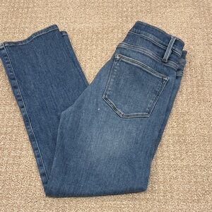 Frame Denim Women's Straight Leg Jeans in Blue
